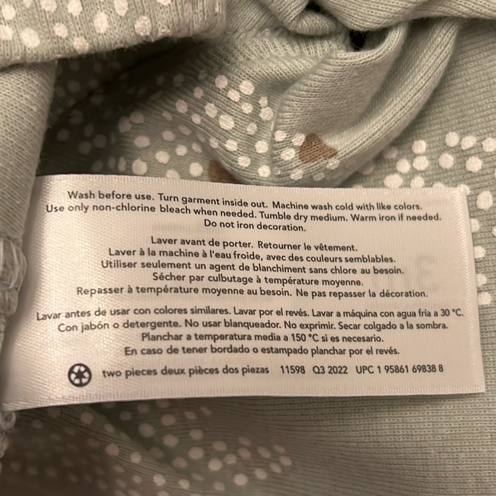 HOPPY EASTER Newborn 2 piece outfit * Short Sleeve Onesie * pair of Long Pants * - Picture 12 of 12